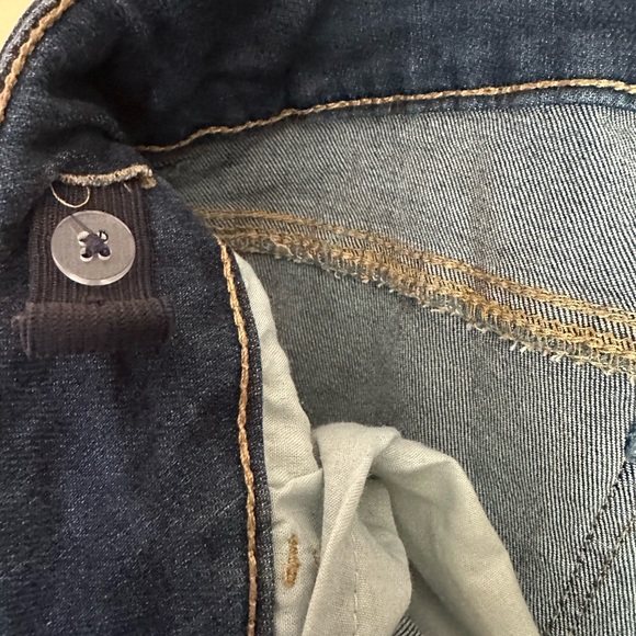 SO adjustable waist girls size 12 denim distressed skinny jeans - Picture 5 of 8